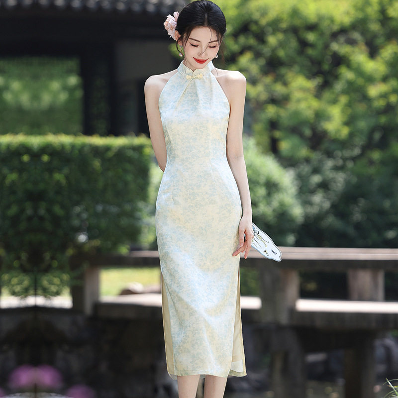 唐之语女装京派名兰世家2026新款戚薇梦之超旗袍先生崔万志旗舰店图片