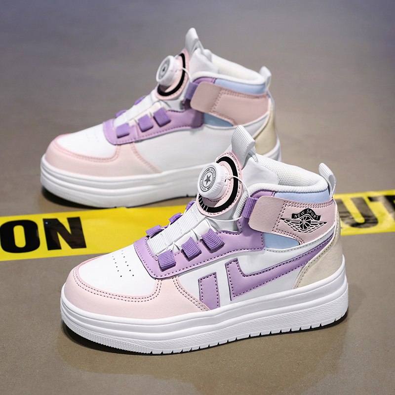 品牌女童鞋子春秋款2026新款儿童晋江运动春鞋中大童板鞋网红爆款