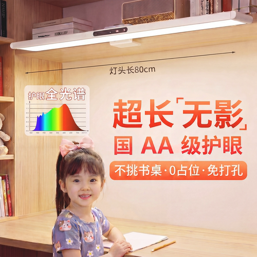 青节全光谱夹式学习护眼台灯