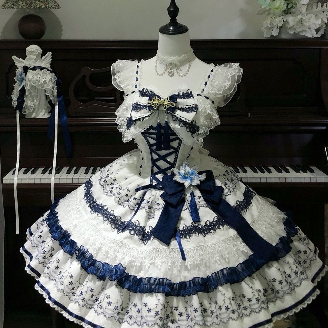 【青鸳赋】韩菇凉Lolita青花瓷