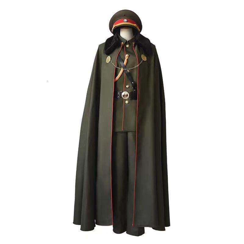 老九门cos服张启山军阀服装张大佛爷cosplay民国军装大帅服大披风
