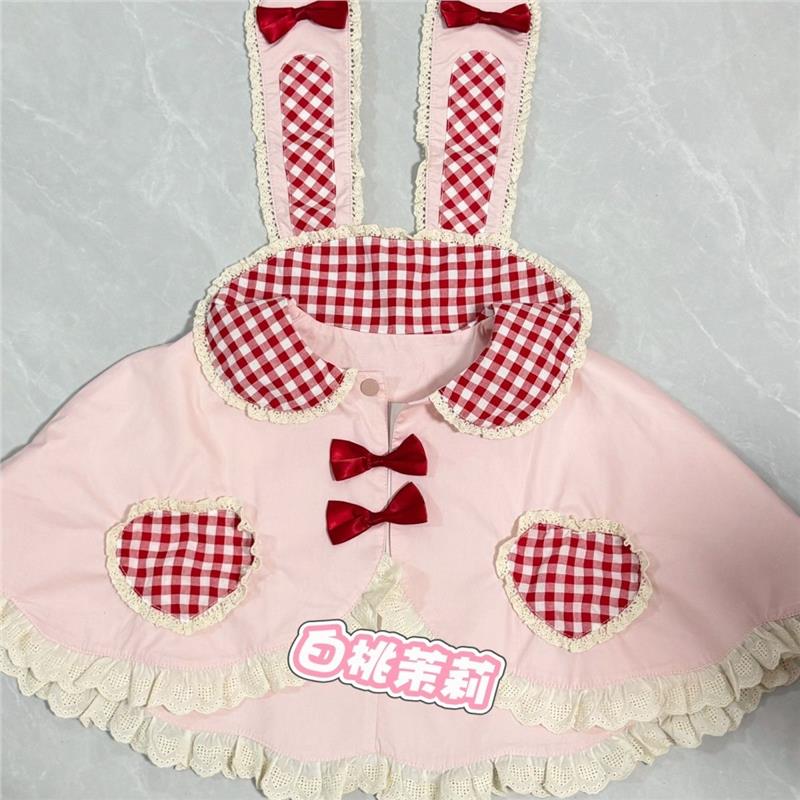 恋结小兔兔耳朵Lolita披肩斗篷