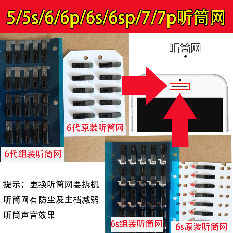 Æ»¹ûiPhoneÌýͲ·À³¾Íø 6S P 7 ´ú 6 Plus 6SP 5S 8 8P X ·À³¾Íø