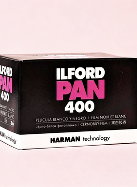 英国ILFORD 依尔福 伊尔福 pan400 135 黑白胶卷胶片颗粒细腻清仓