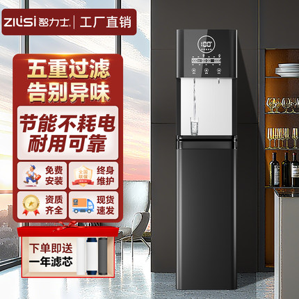 商用立式直饮水机办公室家用过滤净水器大型RO净水加热一体管线机