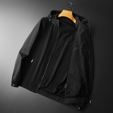 2025春秋季新款男士连帽夹克货号D7091P210长期款，男装夹克，钱塘6027（原6003）