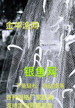 银鱼网网针捕鱼单层鱼尾坠网绳