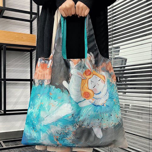 兔宝文创联名购物袋便携环保袋