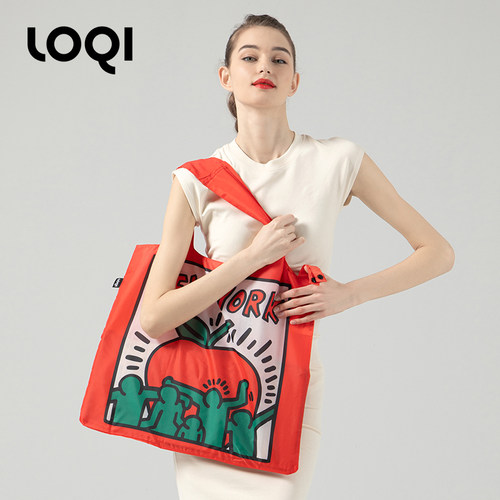 LOQI德国系列潮流轻便折叠购物袋