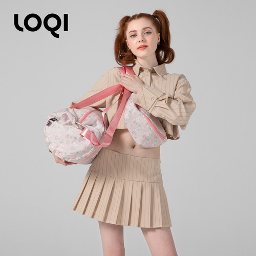 LOQI卡通插画联名轻便可爱旅行包