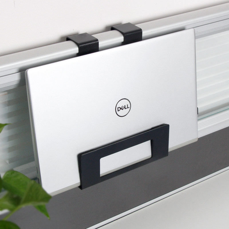 办公桌笔记本收纳挂架工位屏风笔记本电脑收纳支架笔记本收纳架