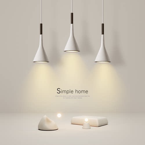 led餐厅灯吊灯三头卧室灯床头灯