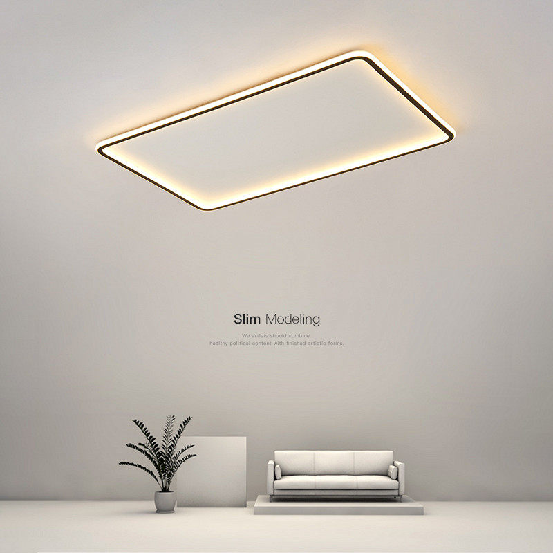 简约客厅灯led吸顶灯现代长方形大气家用大厅卧室灯书房房间灯具,家装灯饰光源,客厅吸顶灯,淘宝优惠券,粉丝福利购,淘宝优惠卷