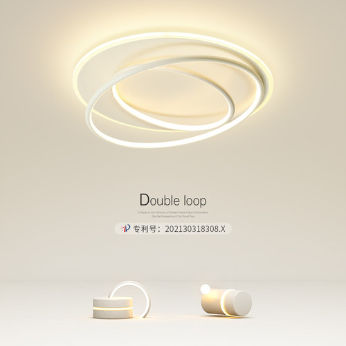 简约现代极简圆形创意吸顶灯