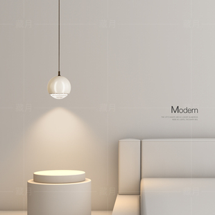 氛围感小吊灯卧室床头灯创意个性 艺术轻奢玄关灯过道走廊房间灯具