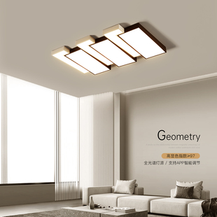 2025新款 极简几何客厅灯创意led吸顶灯年轻人卧室灯餐厅房间灯具