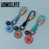 原创LuckyStrike好彩筹码 车钥匙扣挂饰件美式 复古幸运jackpot777