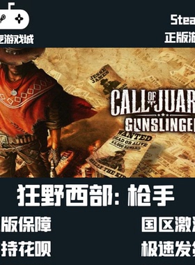 狂野西部枪手 Call of Juarez: Gunslinger Steam正版激活码