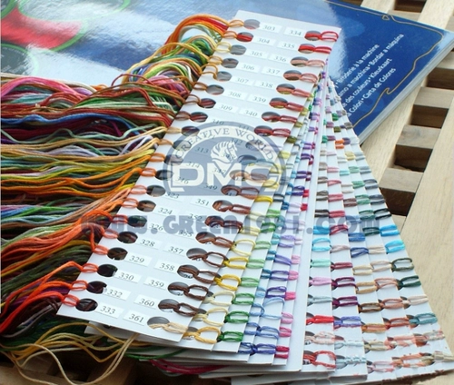 DIY Emelcodery Wire: французская серия DMC117 Series Pure Cotton Extemery Line 498 Color (метр) Рекламная цена, без возврата средств