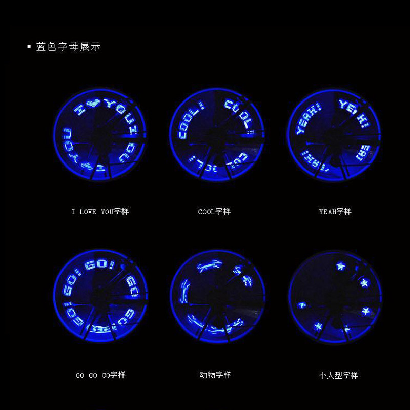 Lumière vélo FAXIANZHE - feux de Valve - Ref 2398776 Image 5