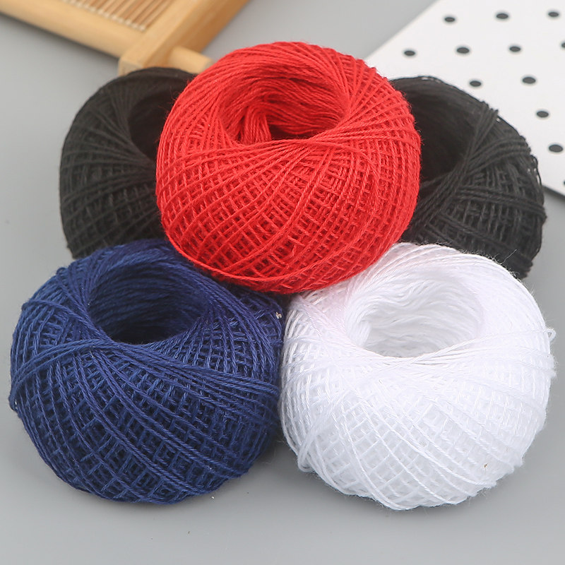 被子线手工棉衣棉被线小团丝光棉线家用被子引线缝被线粗线