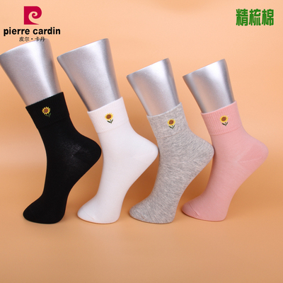 精梳棉中厚女袜满3双包邮