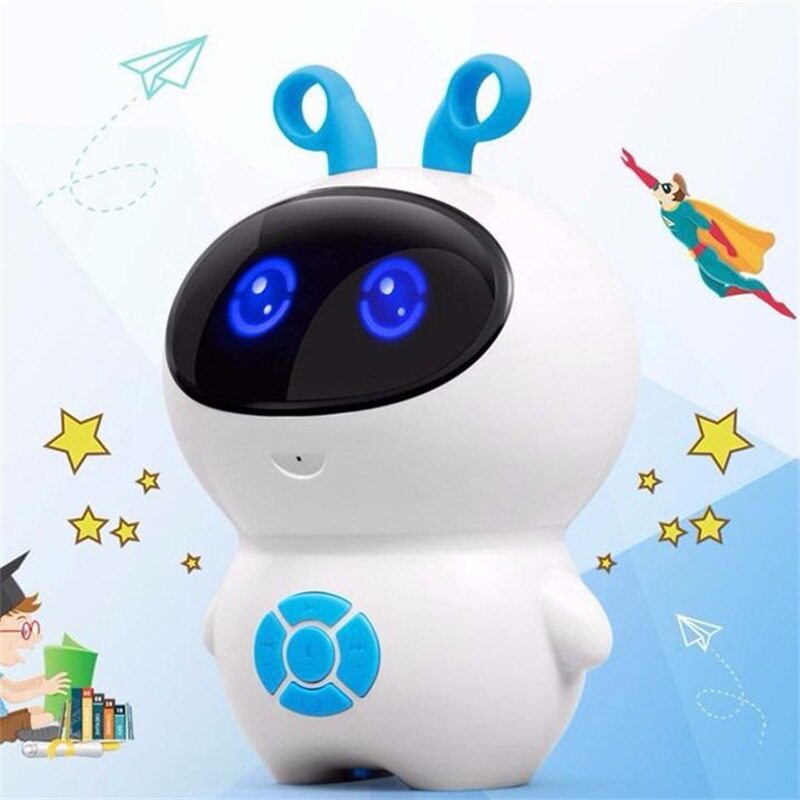 小小白智能机器人 早教机wif早教机/点读学习/拼