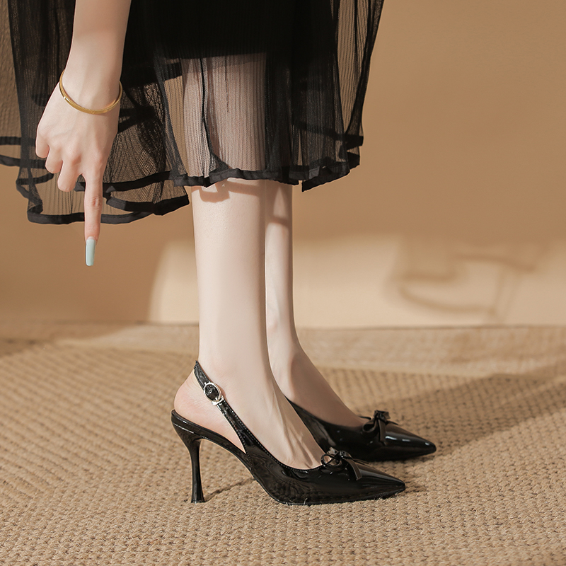 小码高跟鞋女小个子不累脚包头