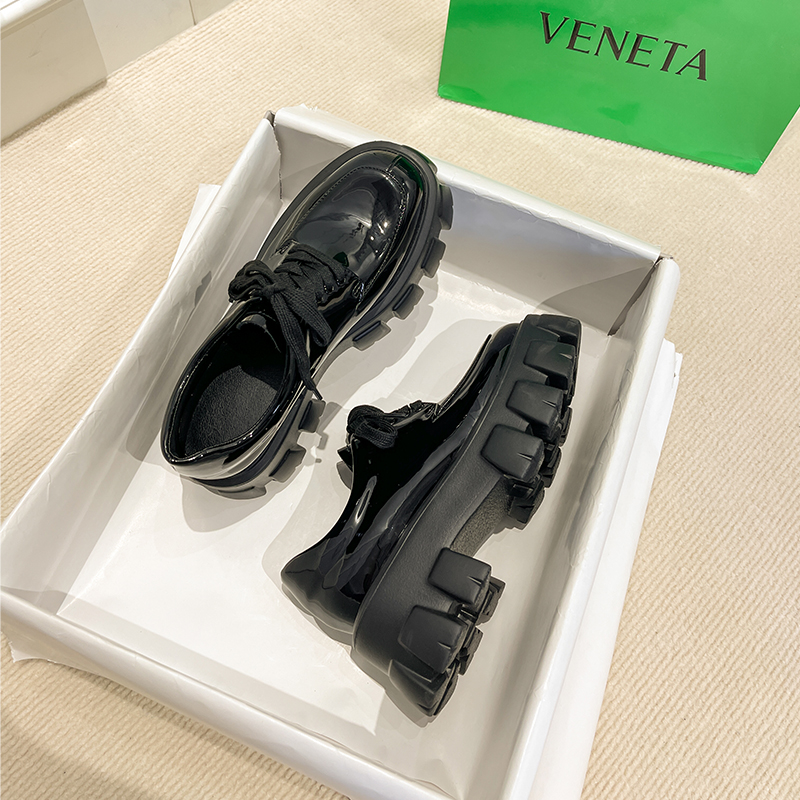 小皮鞋女松糕厚底小码女鞋313233