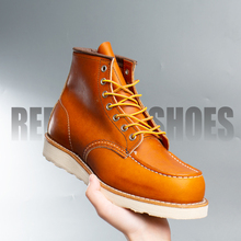 保税直邮 Red Wing红翼 男靴 美产经典手工复古户外工装靴rw875