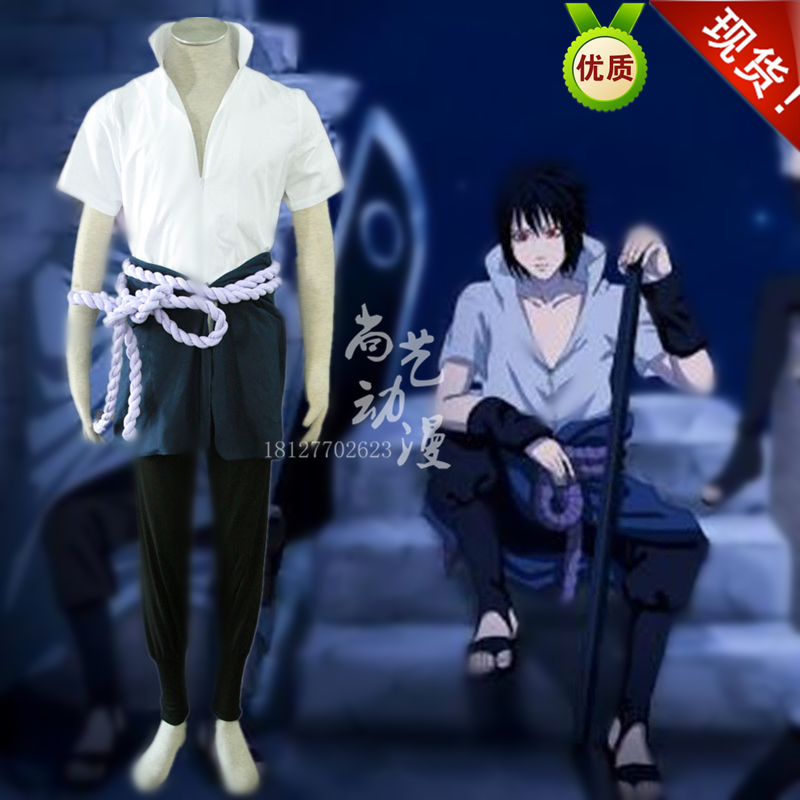 火影忍者-宇智波佐助cos服装-鹰组织时期蛇小队队长cosplay男装