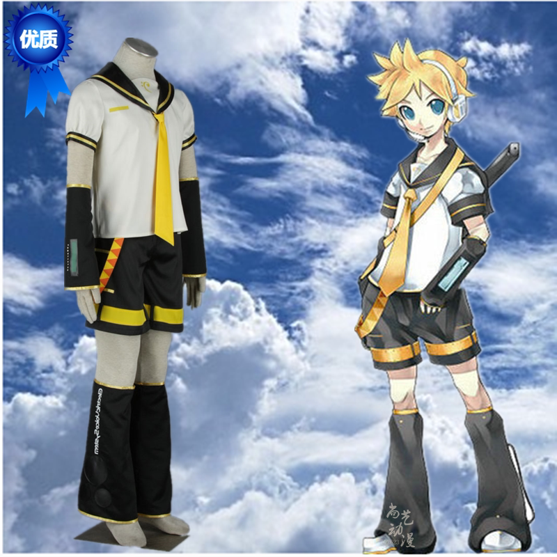 vocaloid/v家-镜音连cos衣服公式服-动漫游戏初音未来cosplay服装