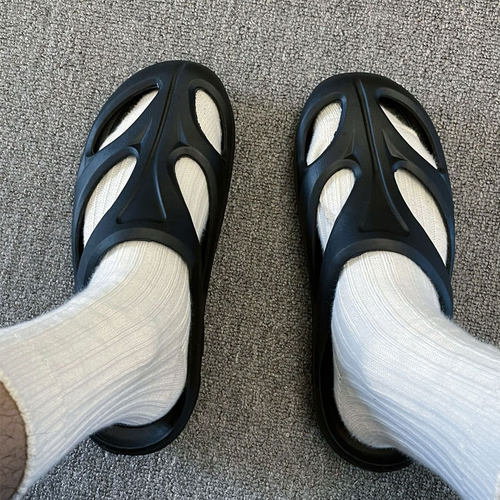 潮牌山系户外拖鞋异形凉鞋