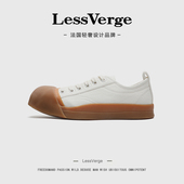 大头情侣帆布鞋 男夏季 LessVerge2025新款 休闲板鞋 小众设计