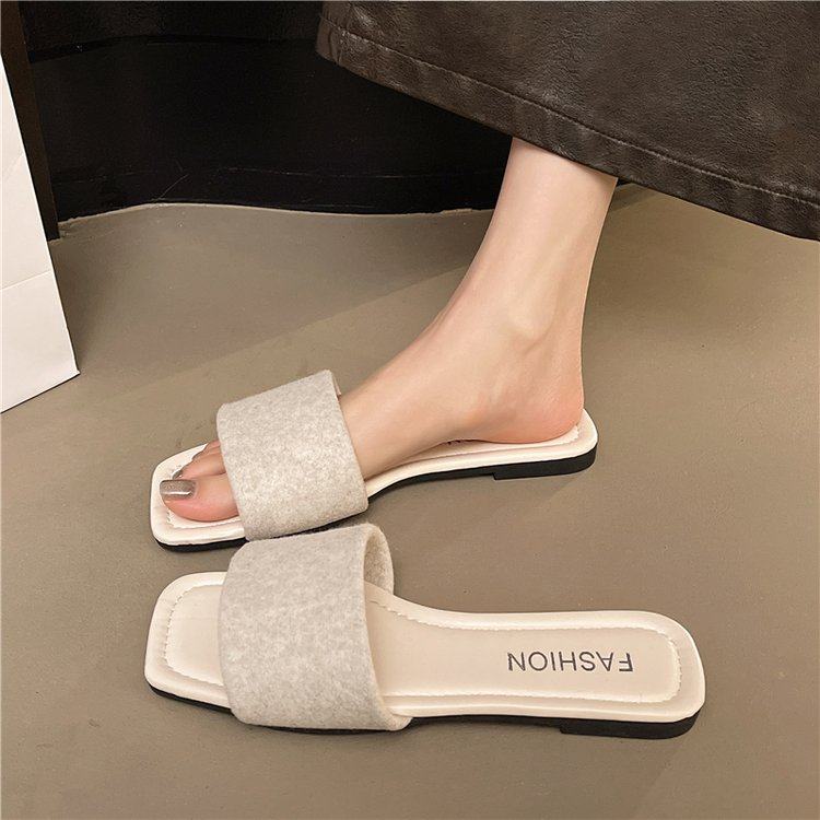 拖鞋女夏季外穿2025新款百搭女士时尚平底网红凉拖海边度假沙滩鞋,女鞋,一字拖,淘宝优惠券,粉丝福利购,淘宝优惠卷