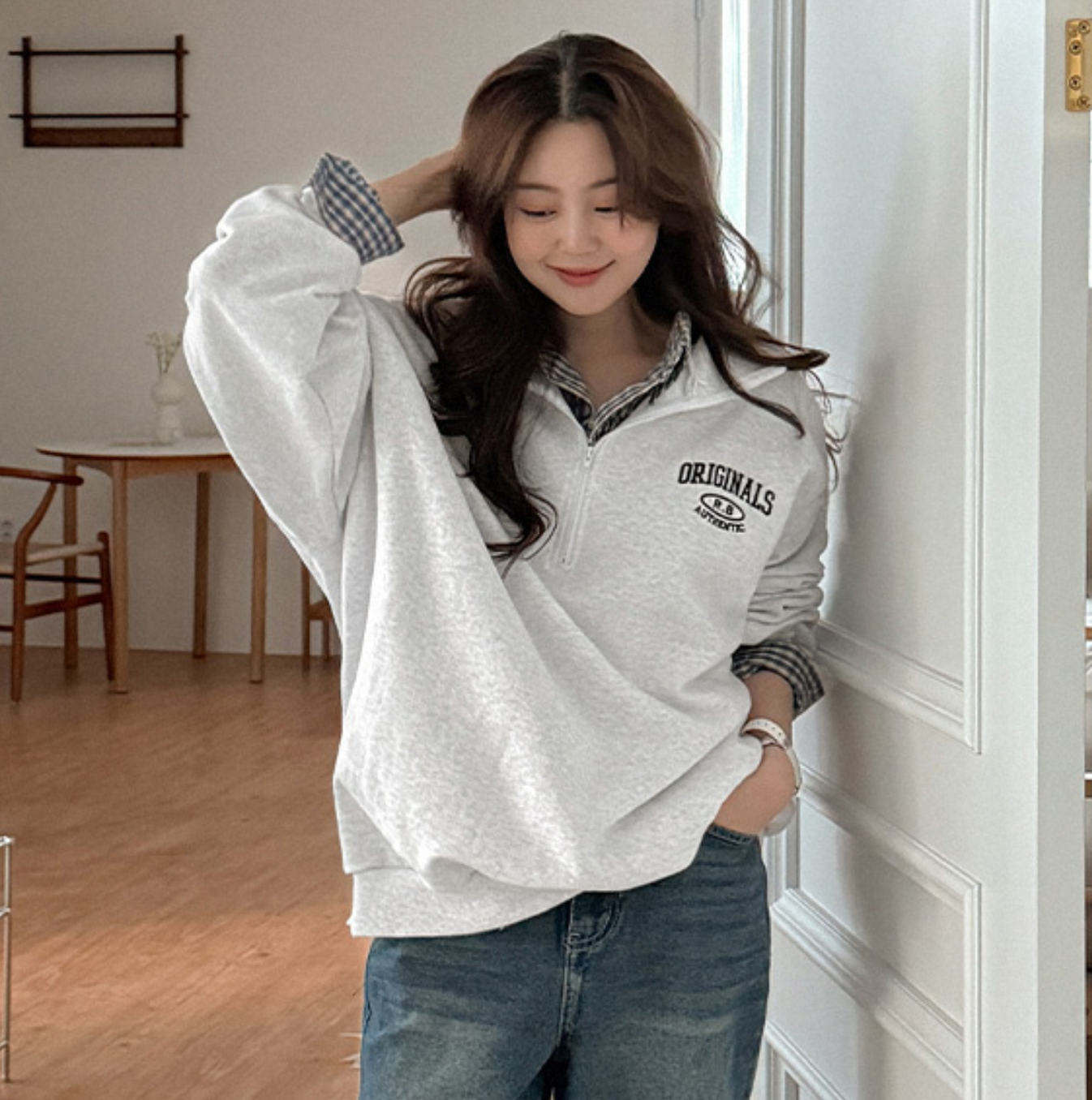 韩国特大码女装胖mm春装新品时尚字母图案拉链领宽松休闲卫衣0115,女装/女士精品,大码内搭,淘宝优惠券,粉丝福利购,淘宝优惠卷