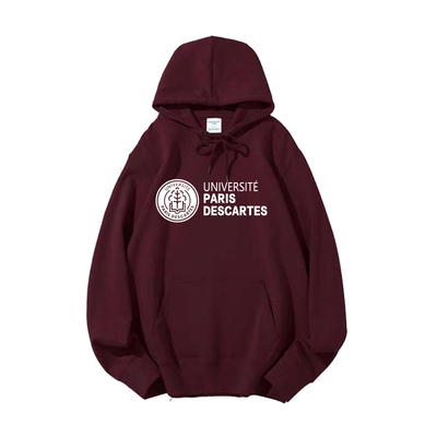 巴黎第五大学连帽卫衣纪念衫