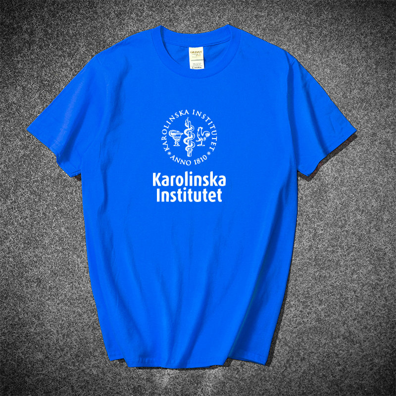 瑞典卡罗林斯卡学院T恤Karolinska Institute短袖纪念品留学生服