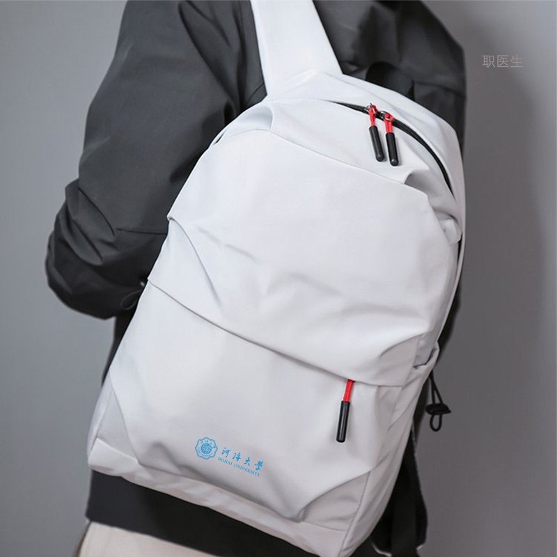 河海大学周边纪念品河海(HHU)双肩包学生书包毕业留念加大防水款