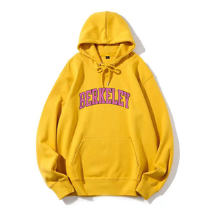 berkely美国加利福尼亚大学伯克利分校套头卫衣加绒加厚款纪念品