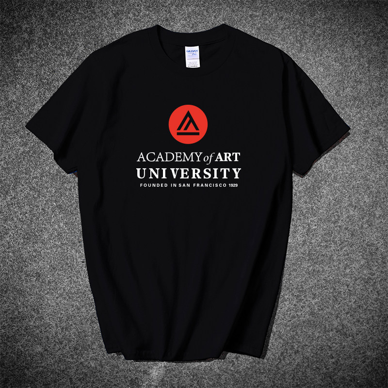 美国旧金山艺术大学t恤 academy of art university 短袖纪念学生