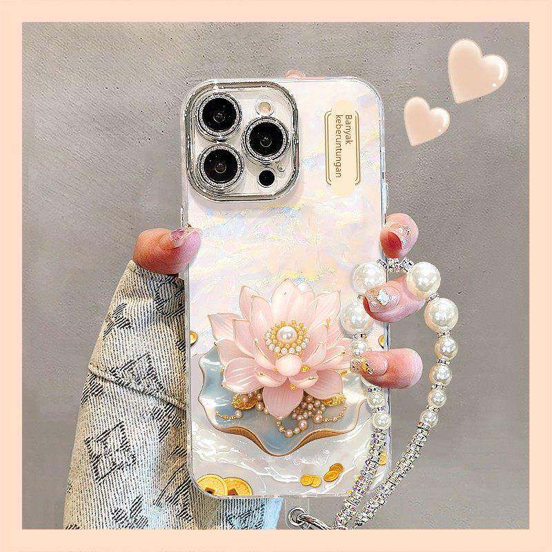 适用苹果15Promax手机壳16Plus好运连连17Pro新款iPhone14少女心13高级感12手炼支架11全包镜头膜17防摔外壳,3C数码配件,手机保护套/壳,淘宝优惠券,粉丝福利购,淘宝优惠卷