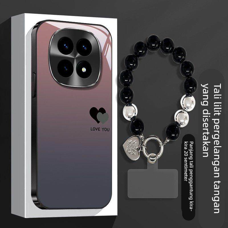 渐变爱心适用红米note15手机壳14ProPlus全包防摔13Pro+带手炼12Turbo网红爆款11/10个性创意radmi电镀玻璃壳,3C数码配件,手机保护套/壳,淘宝优惠券,粉丝福利购,淘宝优惠卷