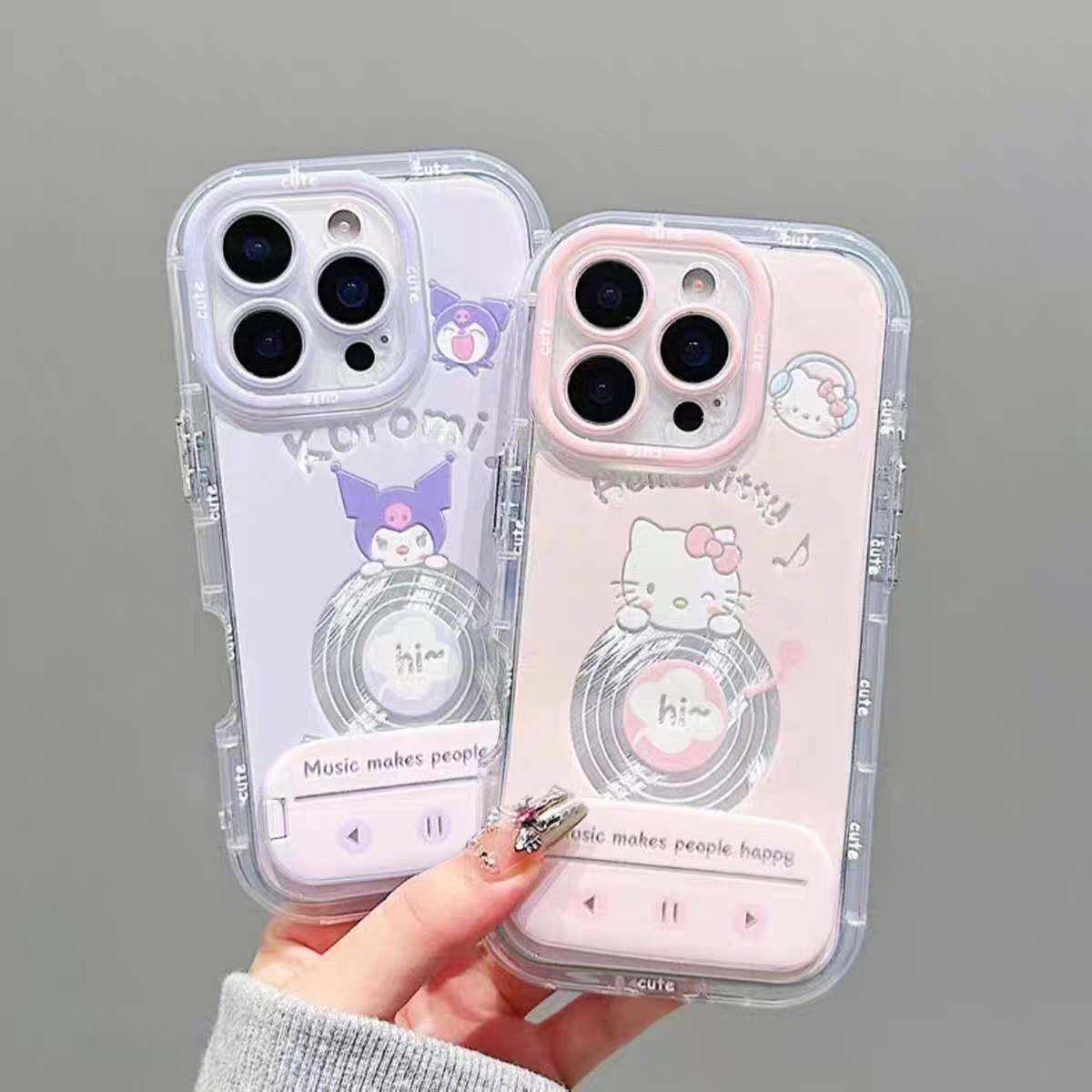 适用KT猫库洛米苹果17air手机壳16E新款iPhone15promax外壳14plus/13mini女12全包11防摔8保护套7专用xsmax/6,3C数码配件,手机保护套/壳,淘宝优惠券,粉丝福利购,淘宝优惠卷