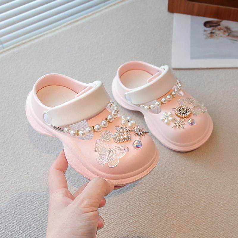 女童洞洞鞋2025夏款儿童公主拖鞋包头防滑小童外穿凉鞋中大童凉拖,童鞋/婴儿鞋/亲子鞋,儿童凉拖鞋,淘宝优惠券,粉丝福利购,淘宝优惠卷