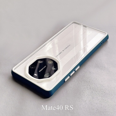 新款华为mate40RS保时捷手机壳适用mate50 pro全包防摔mate60RS硅胶套撞色mate70RS外壳
