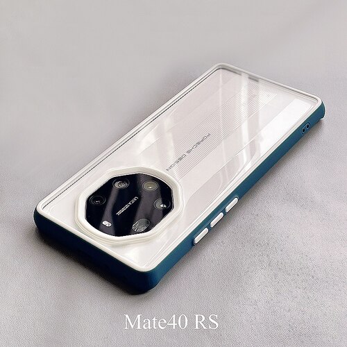 新款华为mate40RS保时捷手机壳适用mate50 pro全包防摔mate60RS硅胶套撞色mate70RS外壳