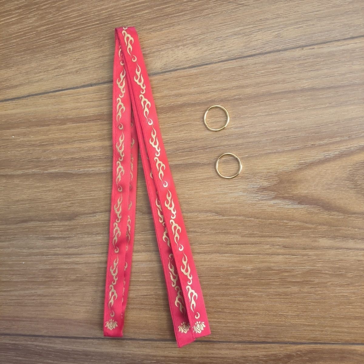 现货哪吒混天绫模型配件 手工制品 机娘装饰80cm带铁丝