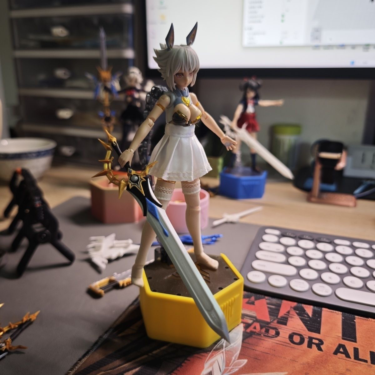 星穹铁道白厄 侵晨 武装大剑1/12机娘武器适配寿屋万代配件模型