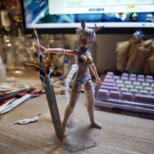 西风队长法尔加 狼的末路武功歌 机娘武器 仁之剑1/12装备通用